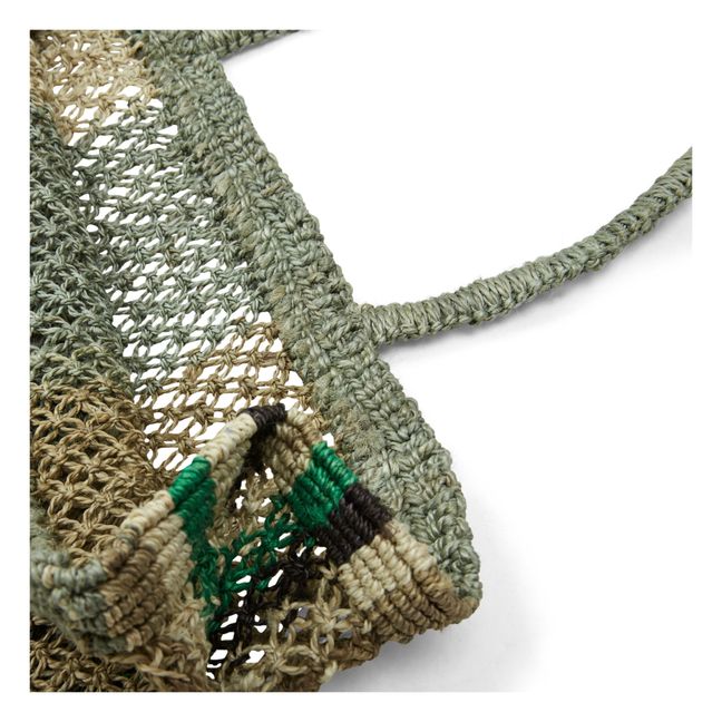 Sac Macramé Patchwork | Gris