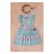 Reina Ikat Dress Mauve- Miniature produit n°0