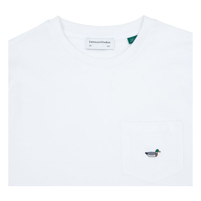 Duck Patch T-shirt Blanco