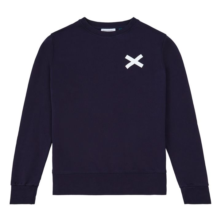 Cross Sweatshirt Navy blue- Product image n°0