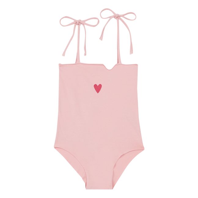 Heart Swimsuit Pink