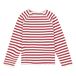Striped Sweatshirt Red- Miniature produit n°0