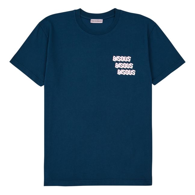 Bisous T-shirt Navy