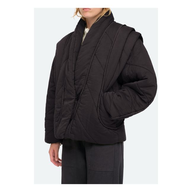 Stan Quilted Jacket Negro