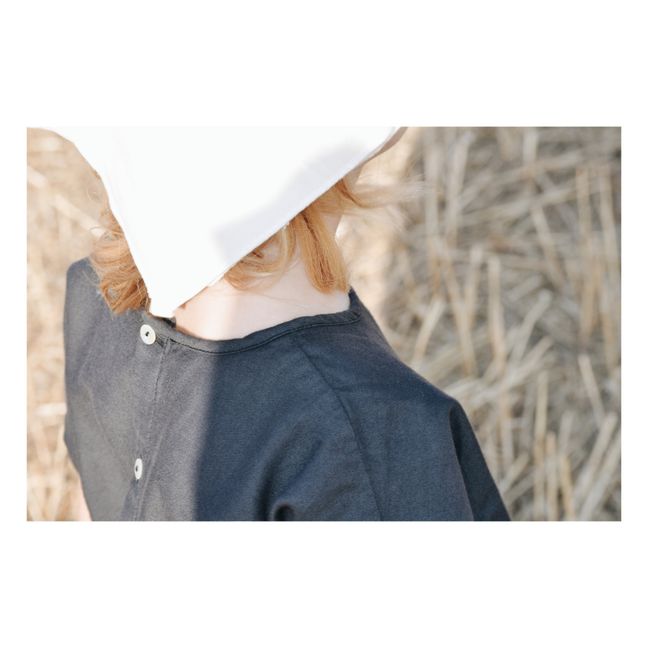 Natalia Organic Cotton T-shirt | Charcoal grey