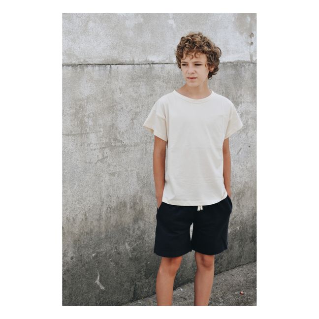Eça Organic Cotton Fleece Shorts | Anthrazit