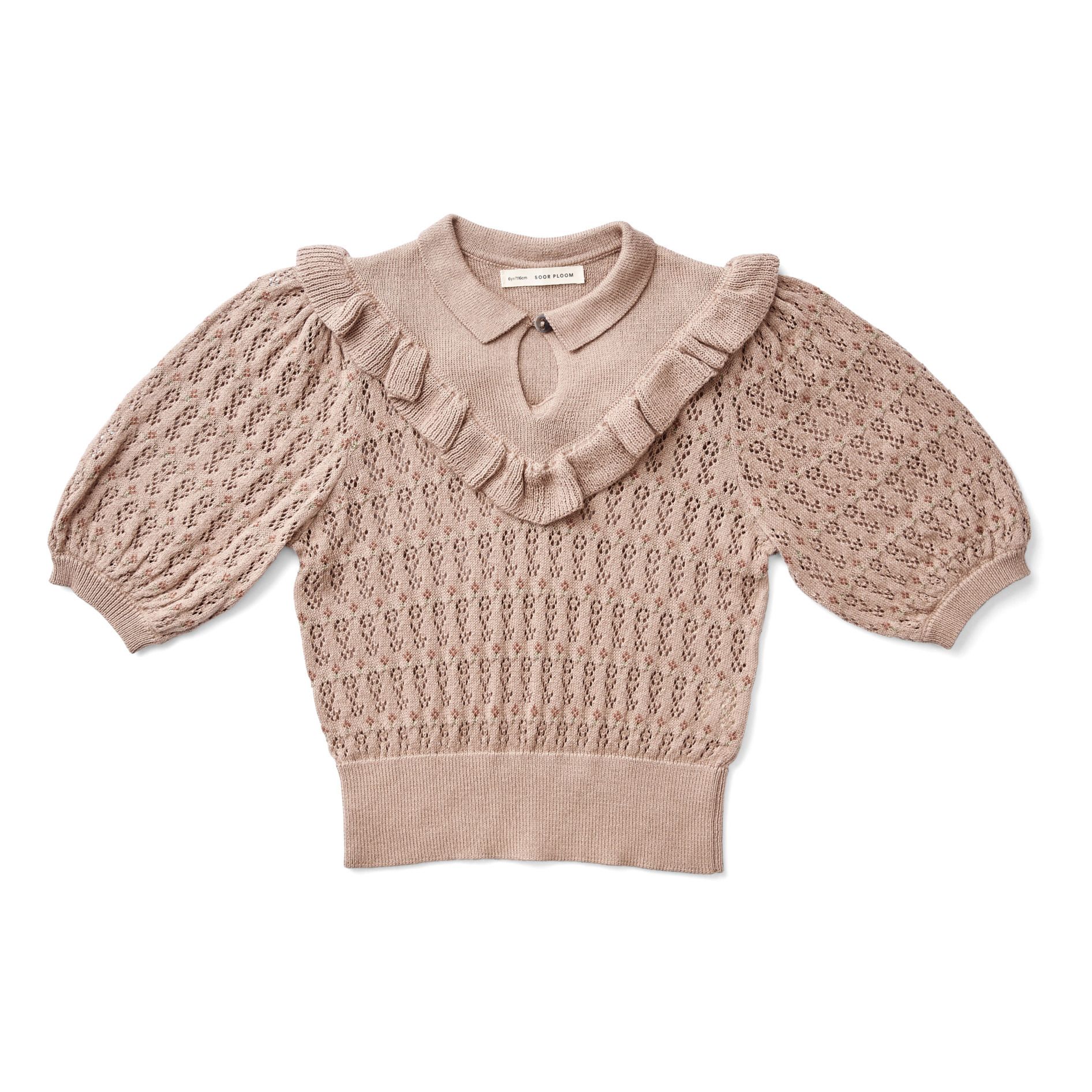 Soor Ploom - Nancy Organic Pima Cotton Jumper - Pink | Smallable