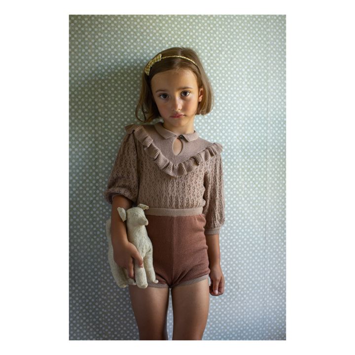 Nancy Organic Pima Cotton Jumper | Pink
