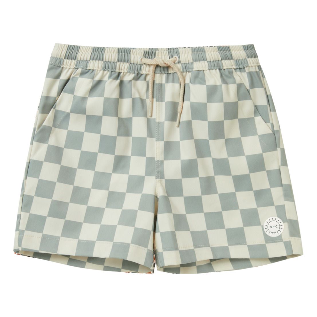 Swim Trunks Blue Rylee + Cru Fashion 
