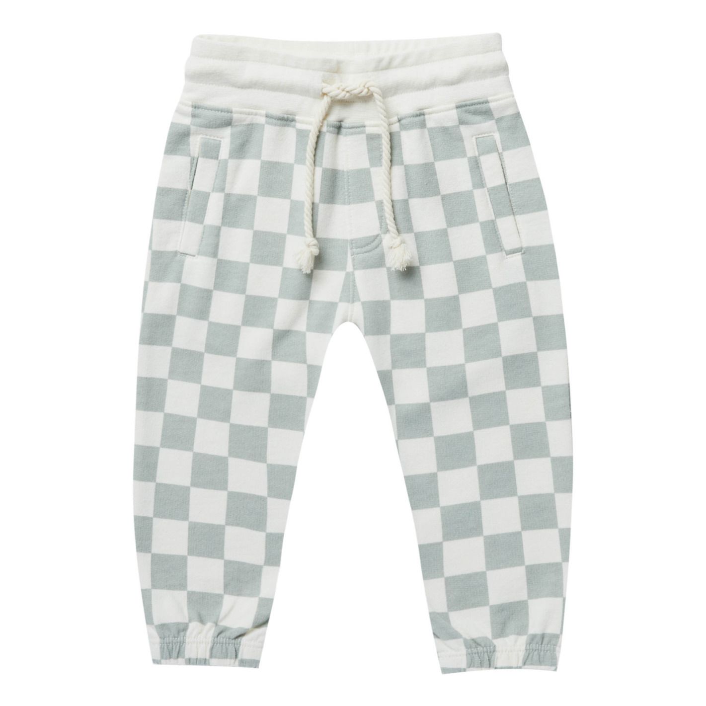 Checked Joggers Blue- Product image n°0