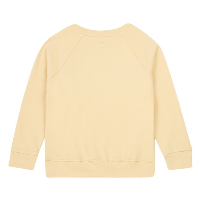 Sweatshirt Bio-Baumwolle | Beige