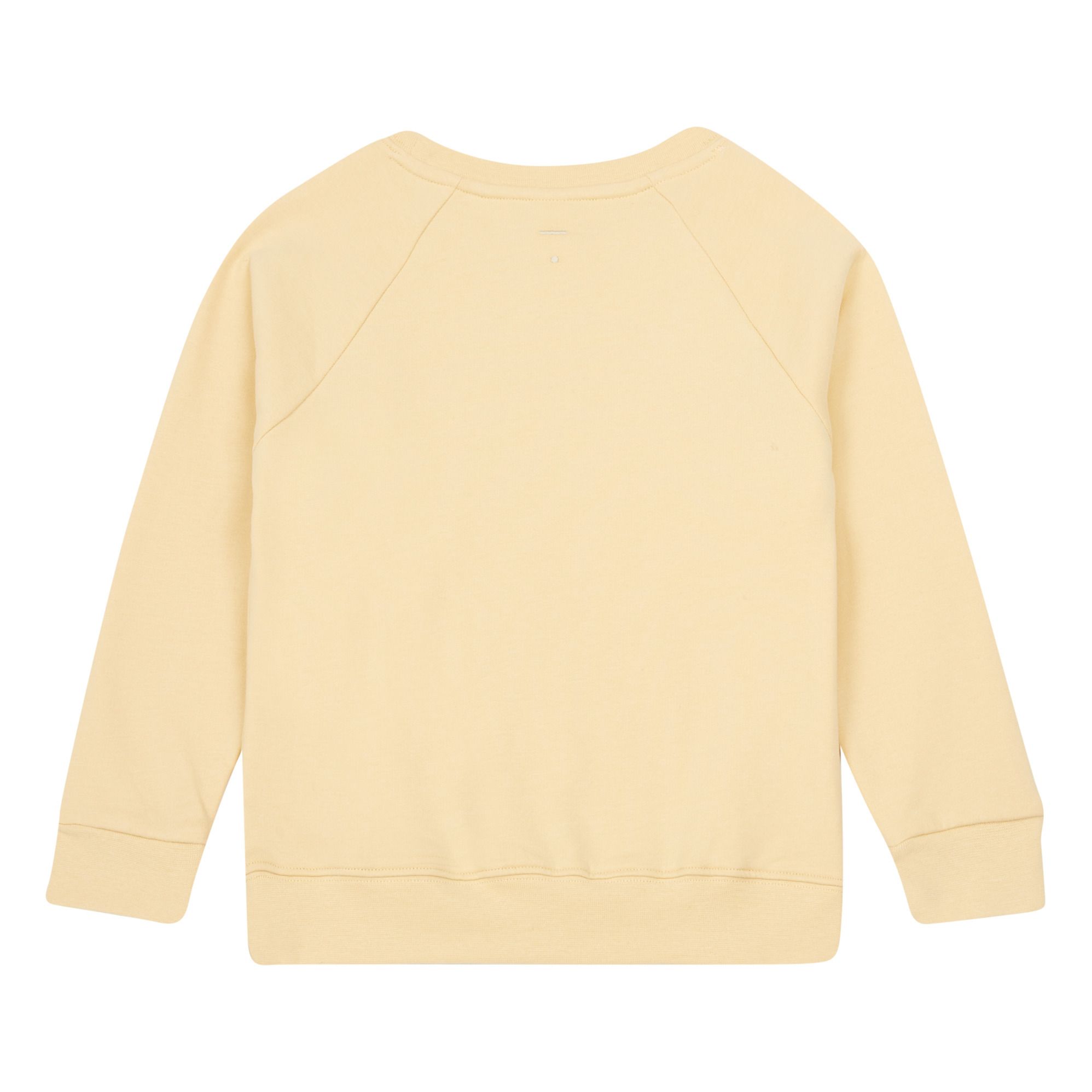 Organic Cotton Sweatshirt Beige- Product image n°2