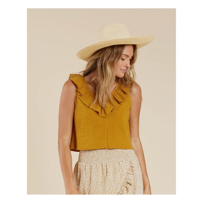 Cropped Top - Women’s Collection - Yellow