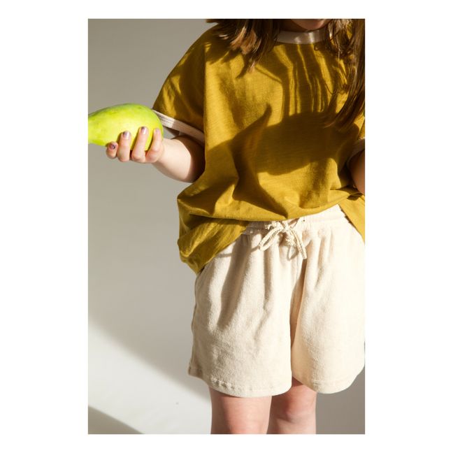 Exclusivité Gamin Gamine x Smallable - Set T-shirt + Short Paulette | Ecru