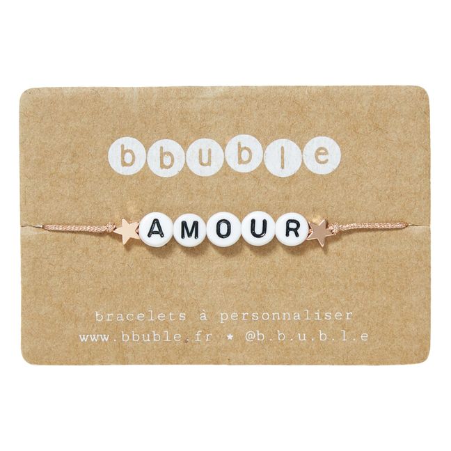 Bracelet Amour - Collection Femme  | Doré