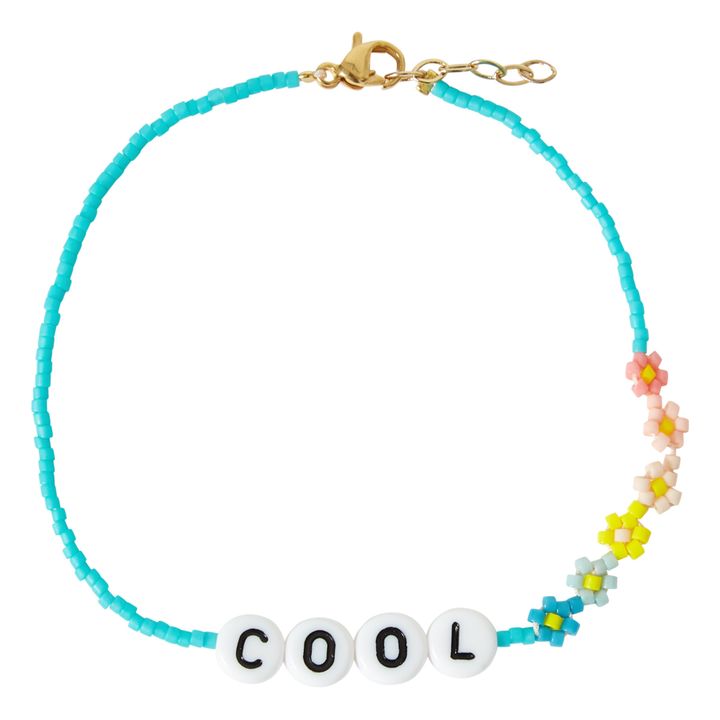 Bracelet de Cheville Rainbow Cool - Collection Enfant  | Bleu- Image produit n°1