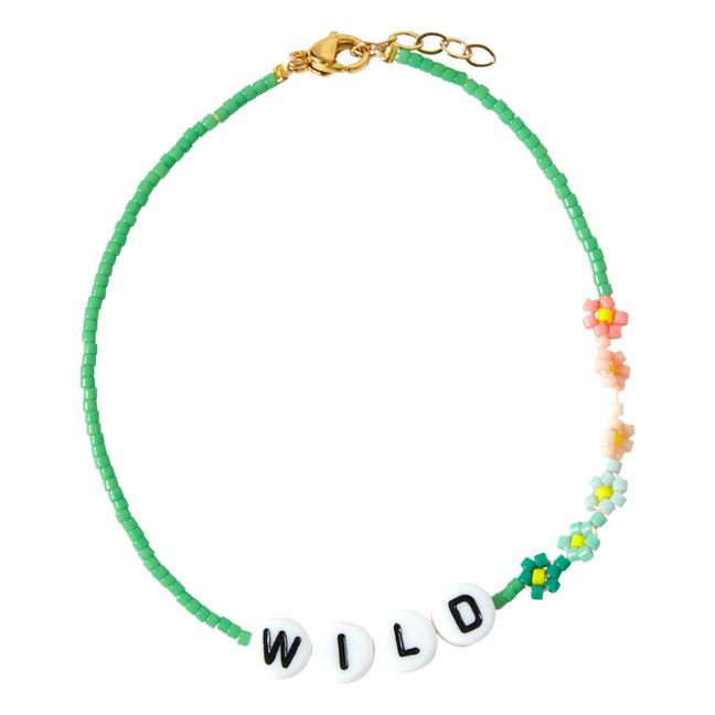 Rainbow Wild Ankle Bracelet - Kids’ Collection  | Grün