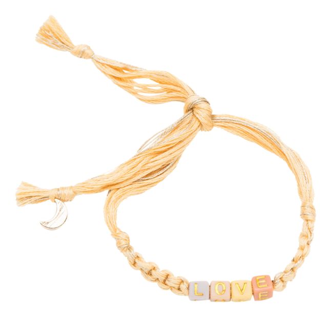 Love Macramé Bracelet - Women’s Collection  | Yellow