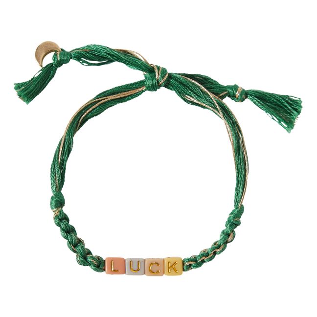 Bracelet Macramé Luck - Collection Femme - Vert