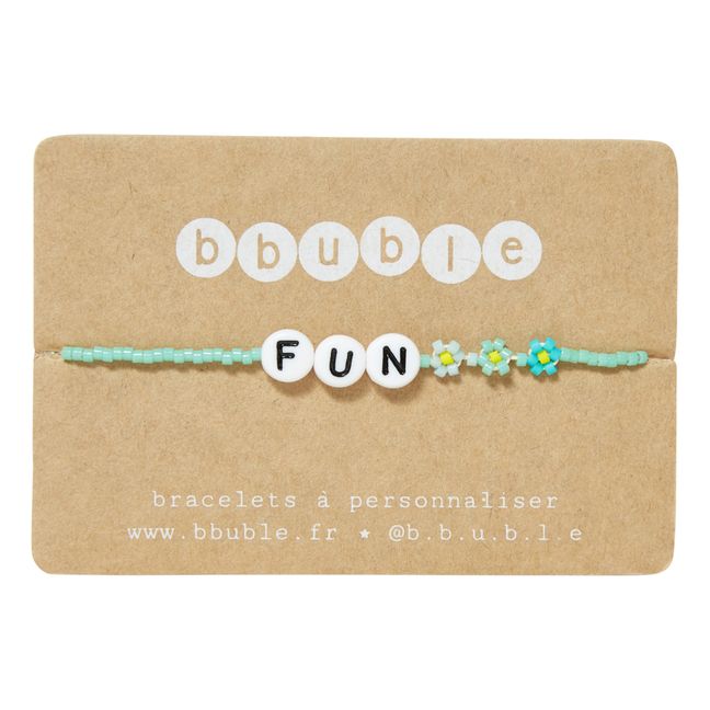 Rainbow Fun Bracelet - Kids’ Collection  | Turquoise