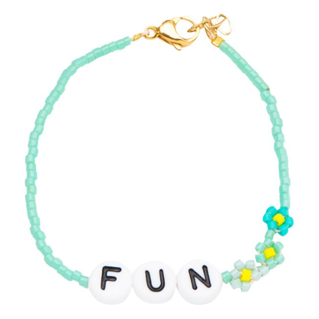 Bracelet Rainbow Fun - Collection Enfant - Bleu turquoise