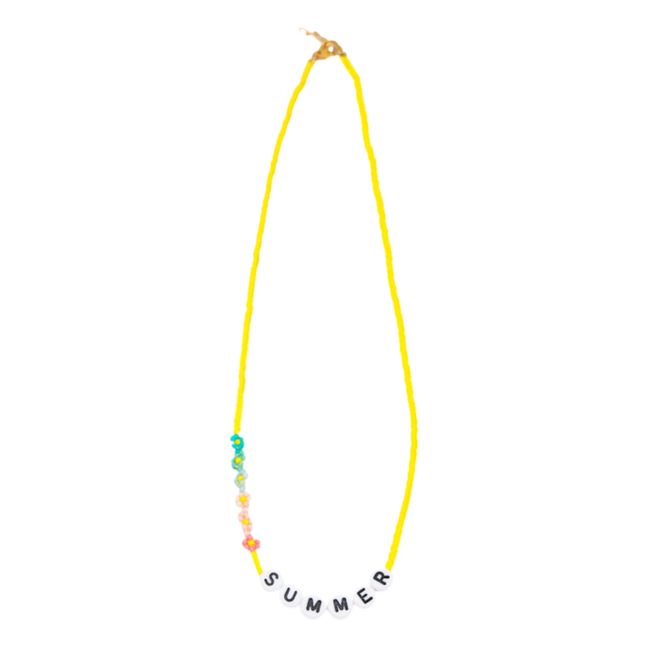 Rainbow Summer Necklace - Kids’ Collection  | Gelb