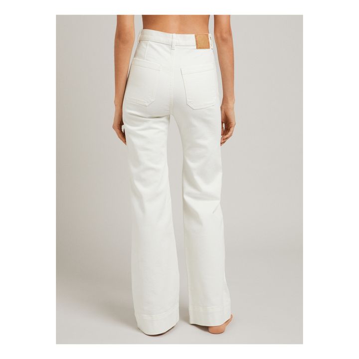 St Monica 5-Pocket Organic Cotton Jeans Natural White- Imagen del producto n°0