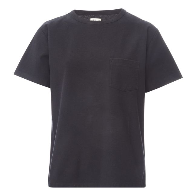 Organic Cotton Pocket T-shirt Black