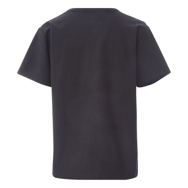T-shirt Pocket Coton Bio Noir