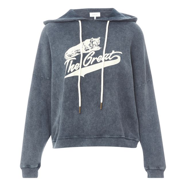 The Teammate Hoodie W/Cougar Graphic Navy blue