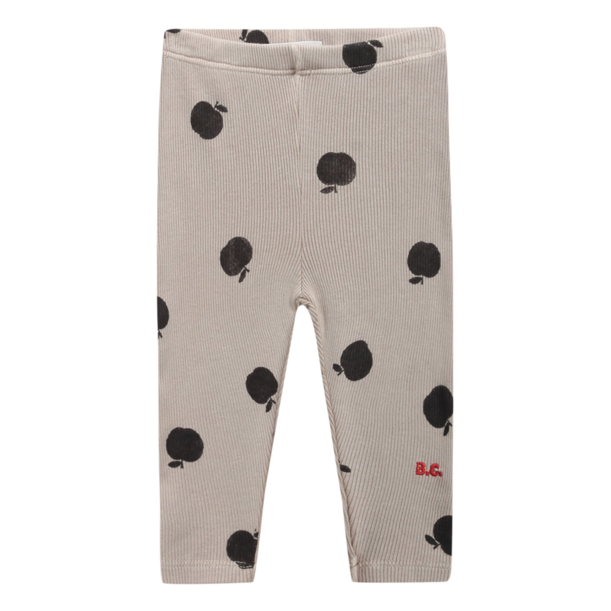 Organic Cotton Apple Leggings - Iconic Collection - Beige- Product image n°0