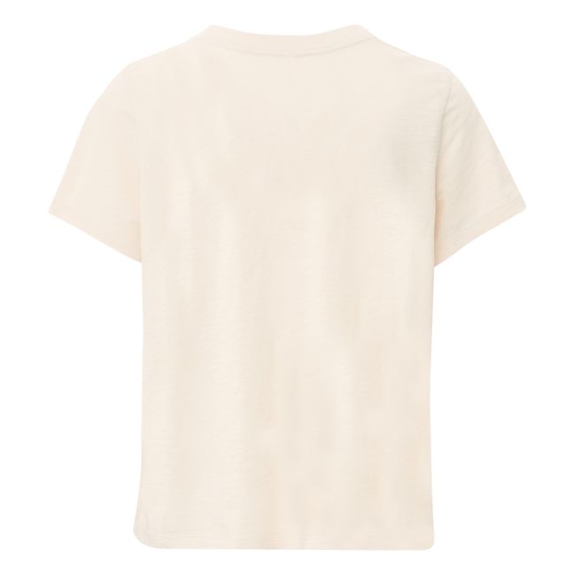 T-shirt  - Collection Femme - Crème