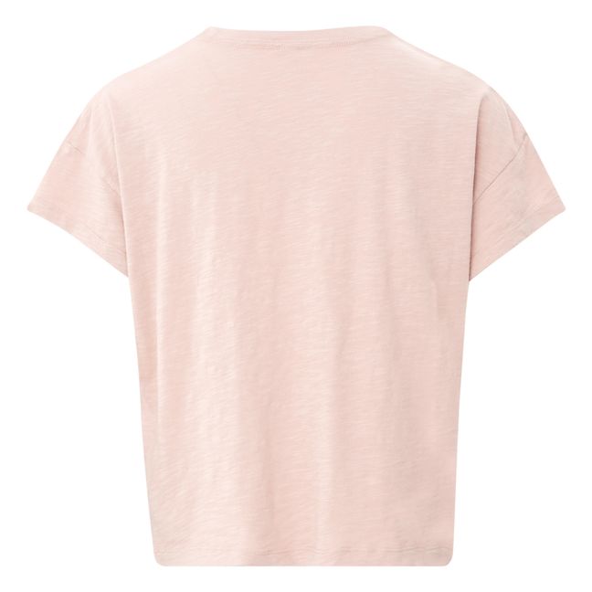 T-shirt Cropped Cool To Be Kind - Collection Femme - Vieux Rose