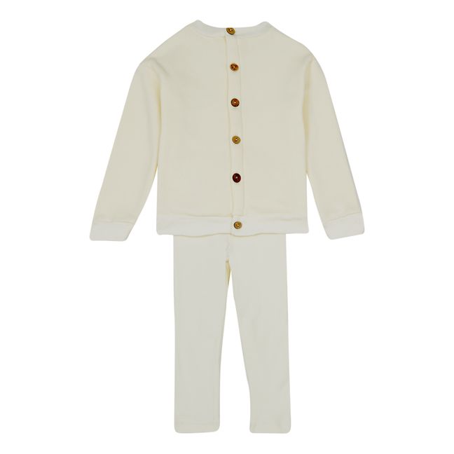 Ensemble Arden Coton Bio | Ecru