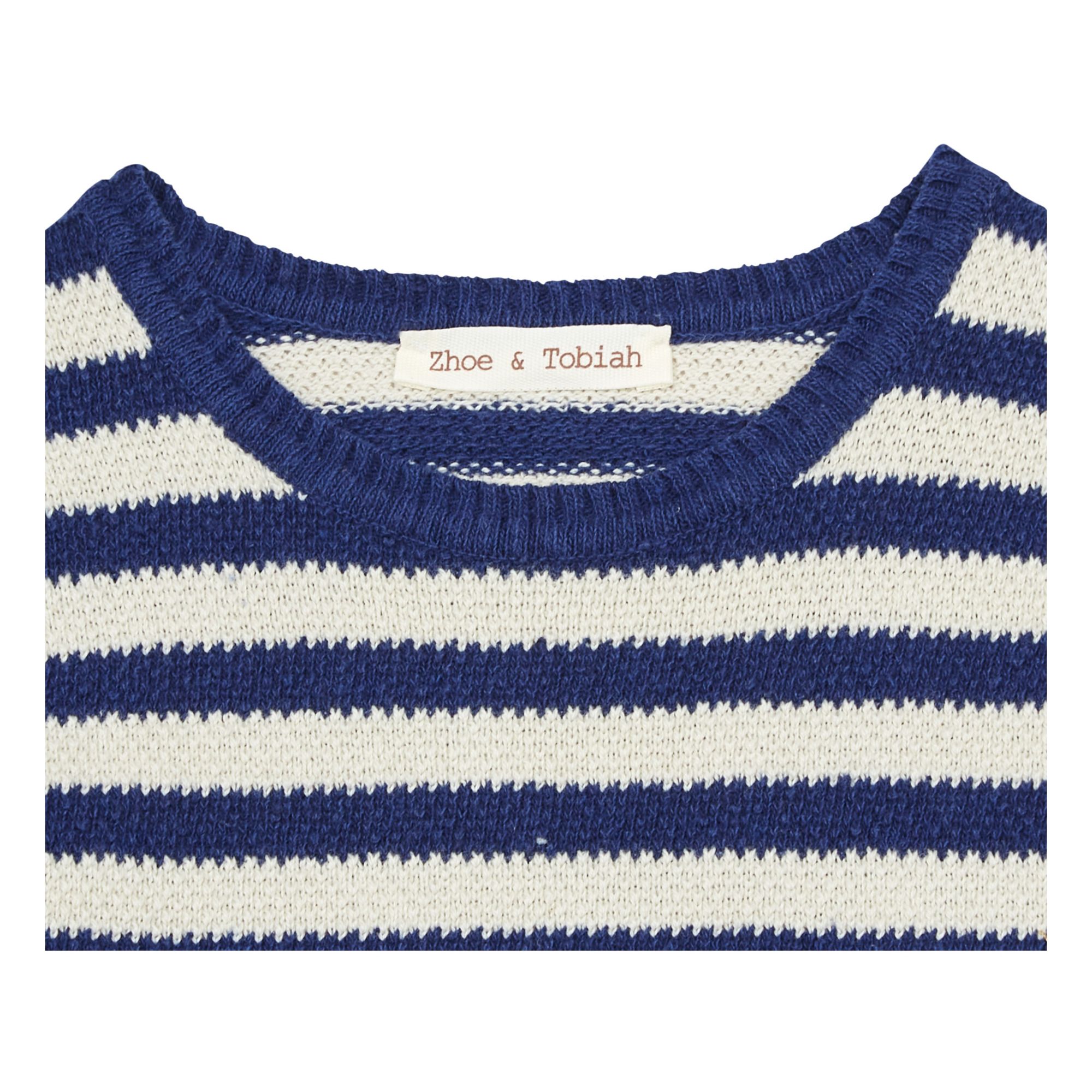 Striped Jumper Navy blue- Product image n°1