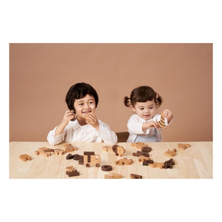 Blocs alphabet en bois- Image produit n°2