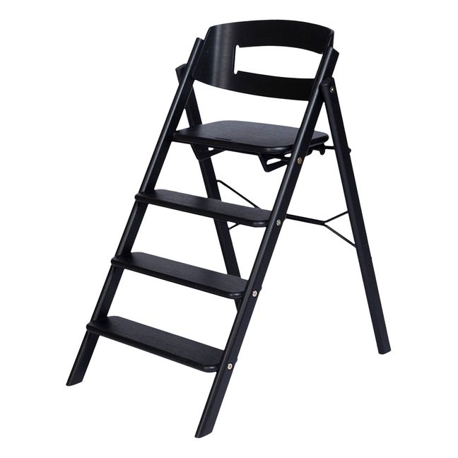 Klapp High Chair - Oak  | Black
