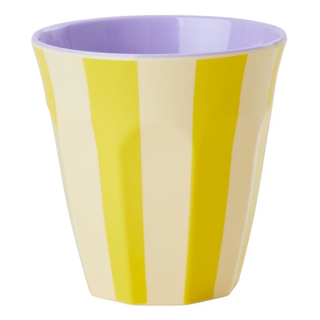 Yellow Stripes Cup Gelb