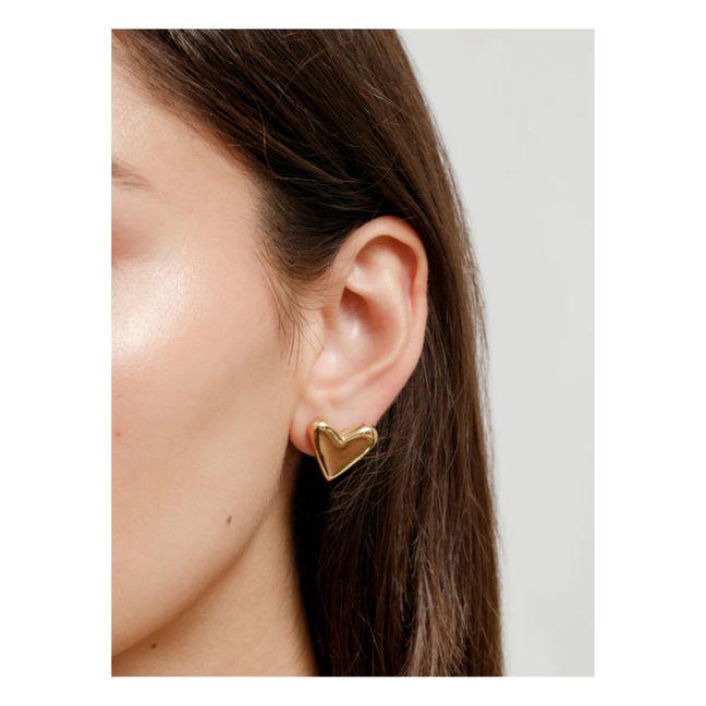 Boucles d'Oreilles Grace | Doré
