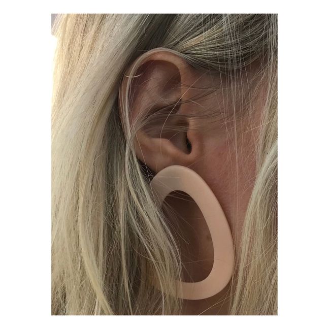 Ocean Beach Earrings | Nude
