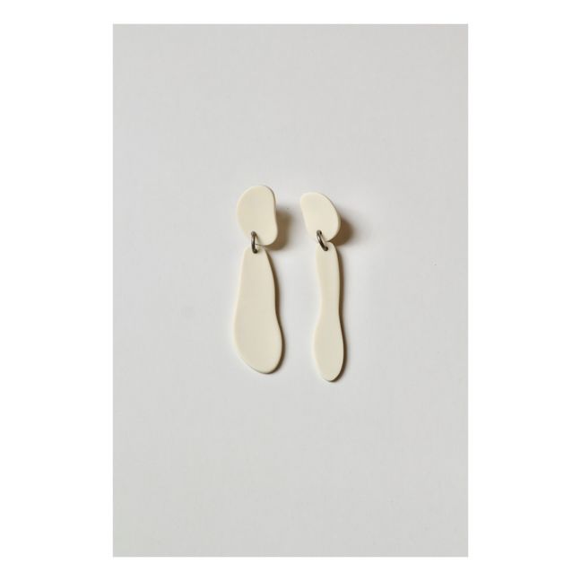 Fisterra Earrings | Cream