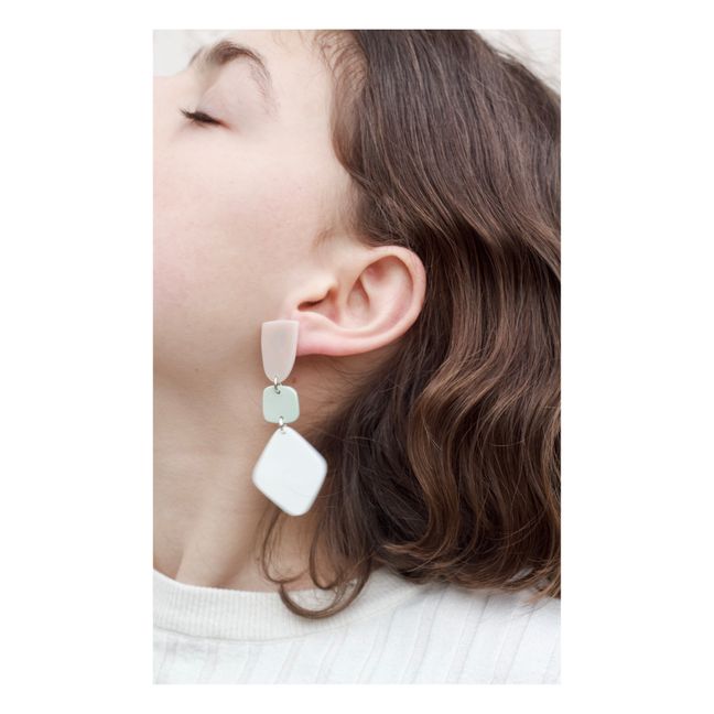 Medina Earrings | White