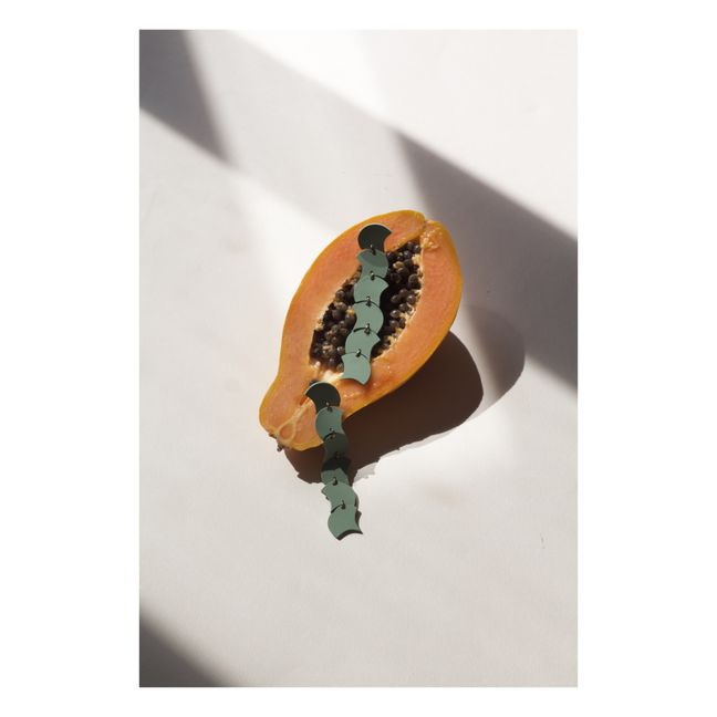 Boucles d'Oreilles Zellij | Vert