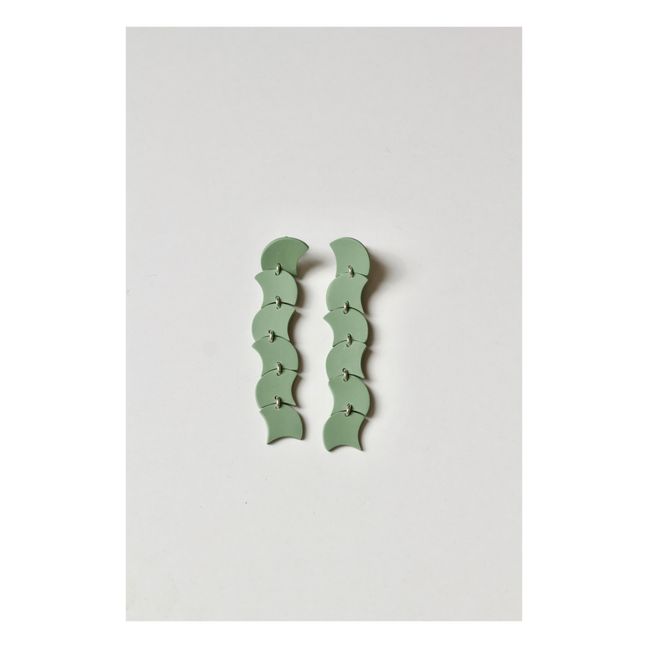 Zellij Earrings | Green