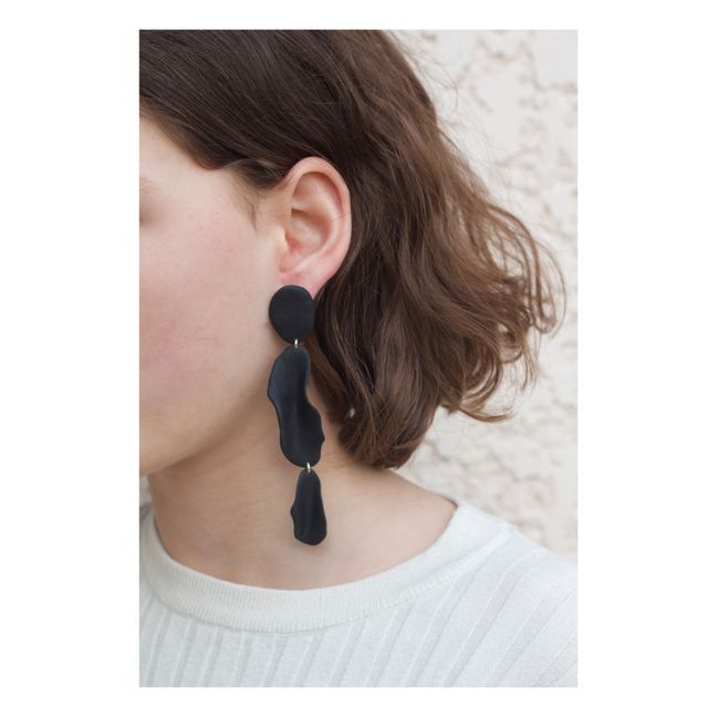 Vigne Earrings | Black