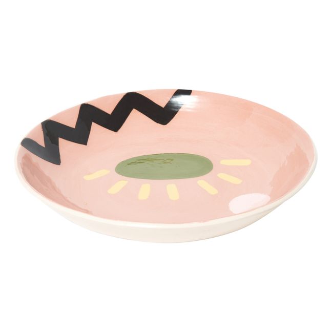 Milos Ceramic Shallow Bowl | Siena
