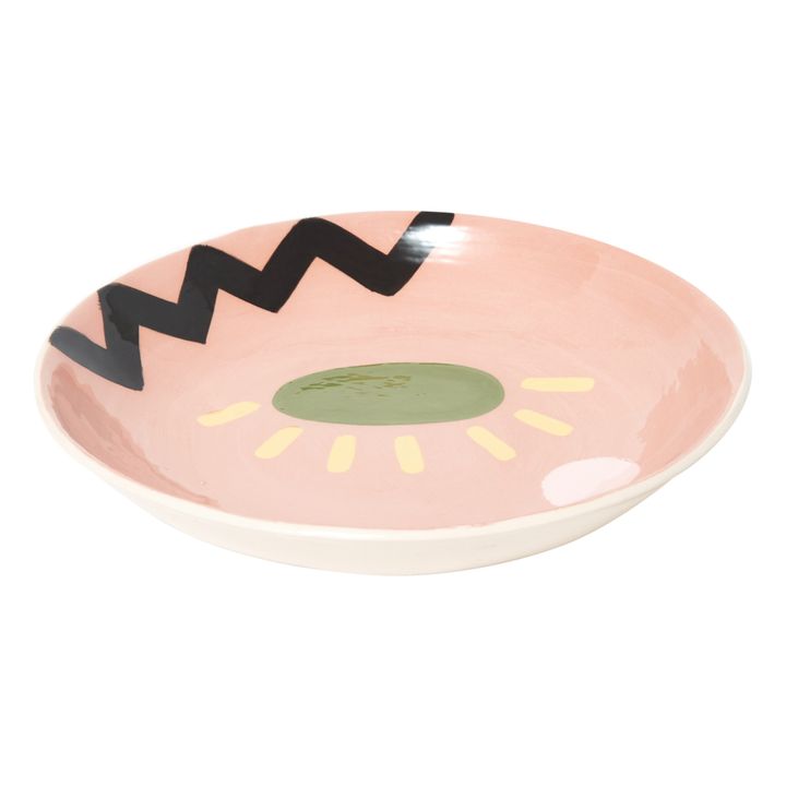 Milos Ceramic Shallow Bowl | Siena- Product image n°2