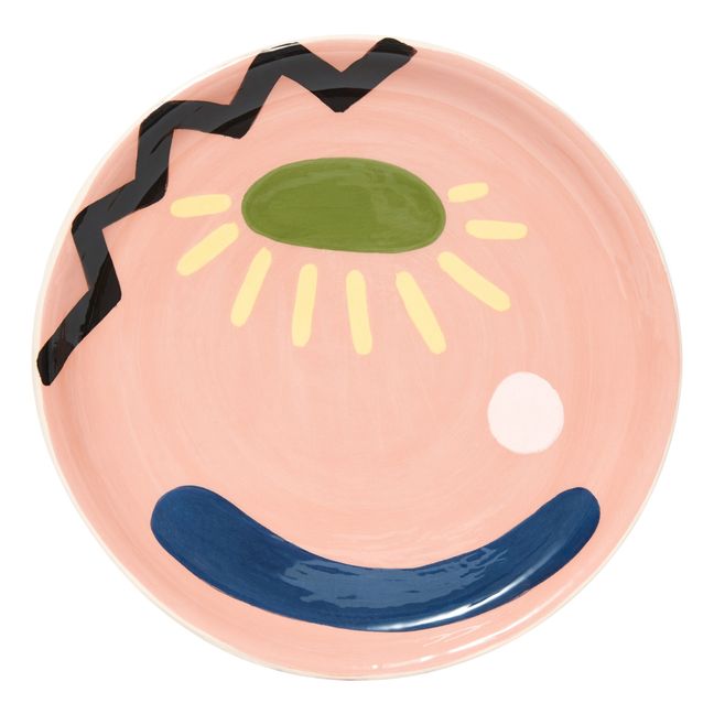 Milos Ceramic Plate | Siena