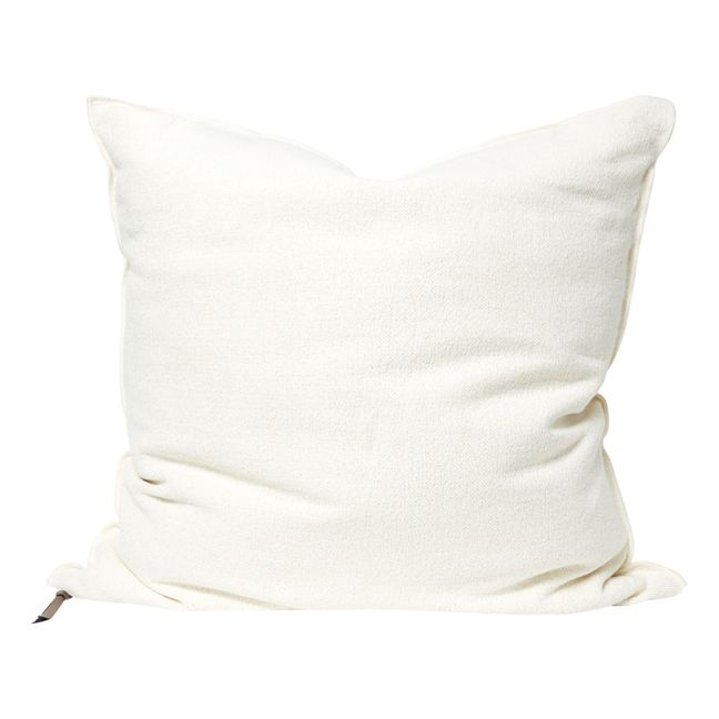 Vice Versa Vintage Chenille Cushion Off white