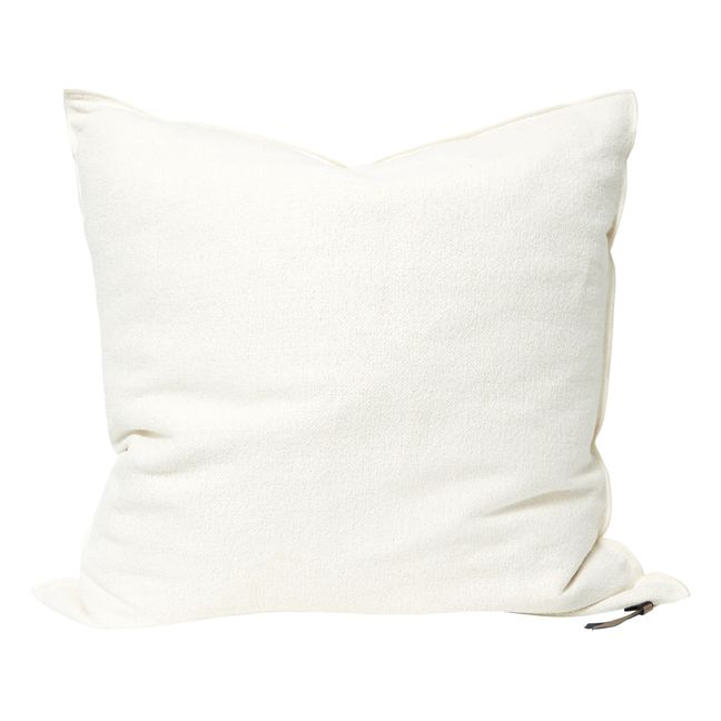 Vice Versa Vintage Chenille Cushion Off white